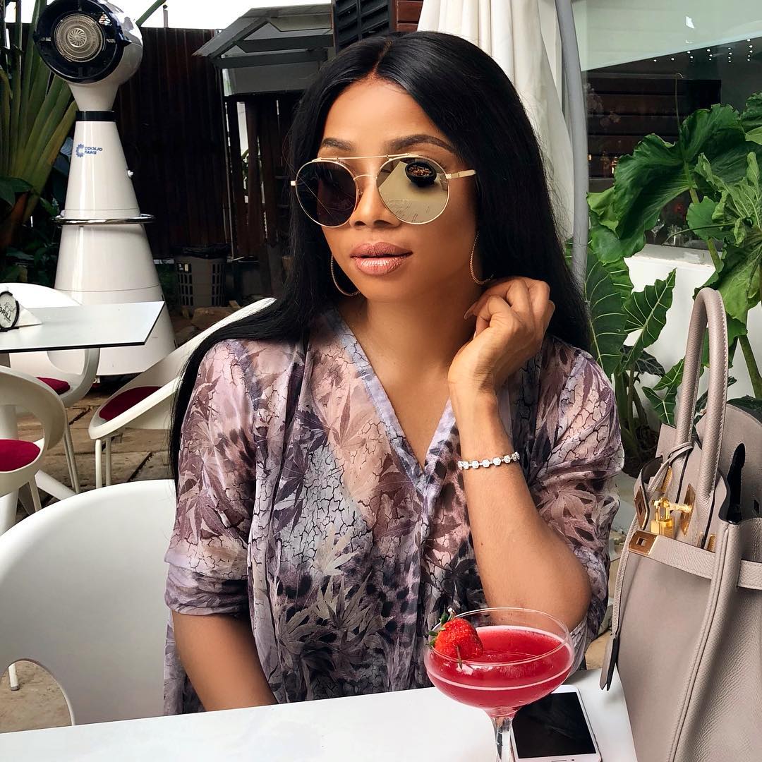 'P*ssy juice is good; it makes you live long' - Toke Makinwa claims.