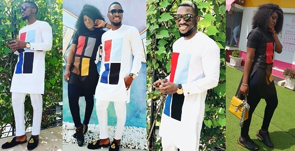 Alex & Tobi step out in style as they rock matching outfit. (Photos)