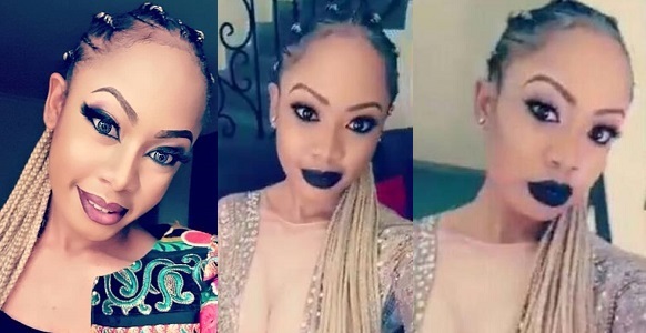 "Madam go back to school and work on your English"- Fans slam Nina after she shared video of herself with heavy make up.