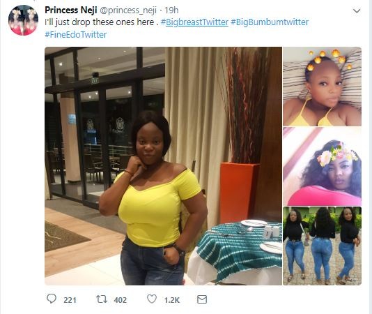 Nigerian ladies join #BigBreastTwitter trend and there are absolute big things to see (Photos)