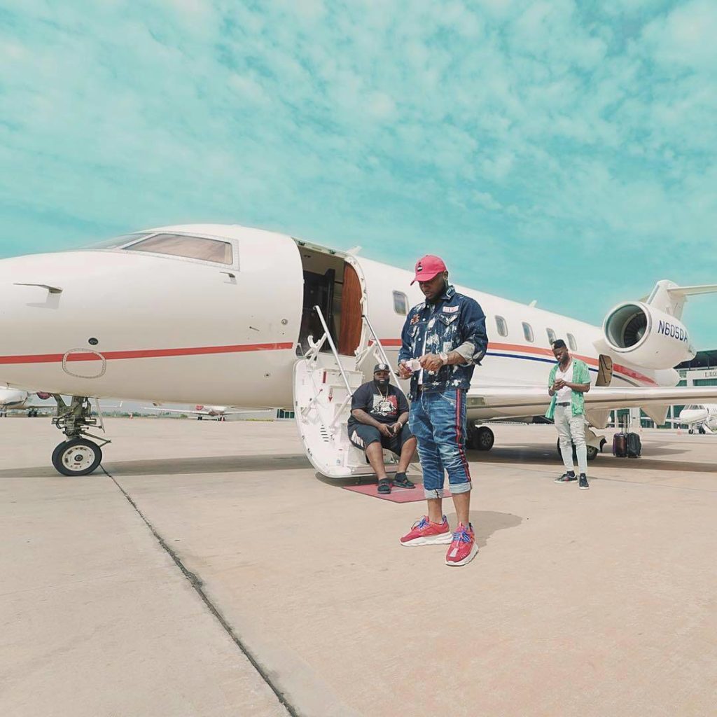 Davido Opens up on his delayed Private Jet's 'Public Appearance'