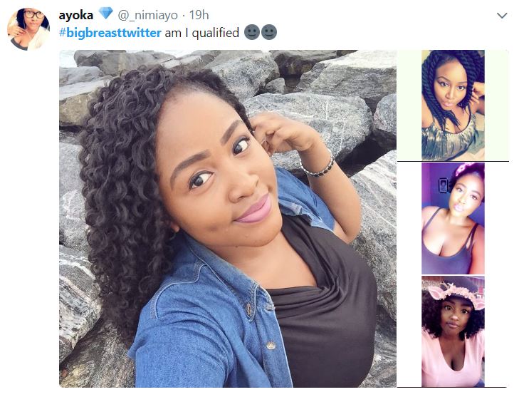 Nigerian ladies join #BigBreastTwitter trend and there are absolute big things to see (Photos)