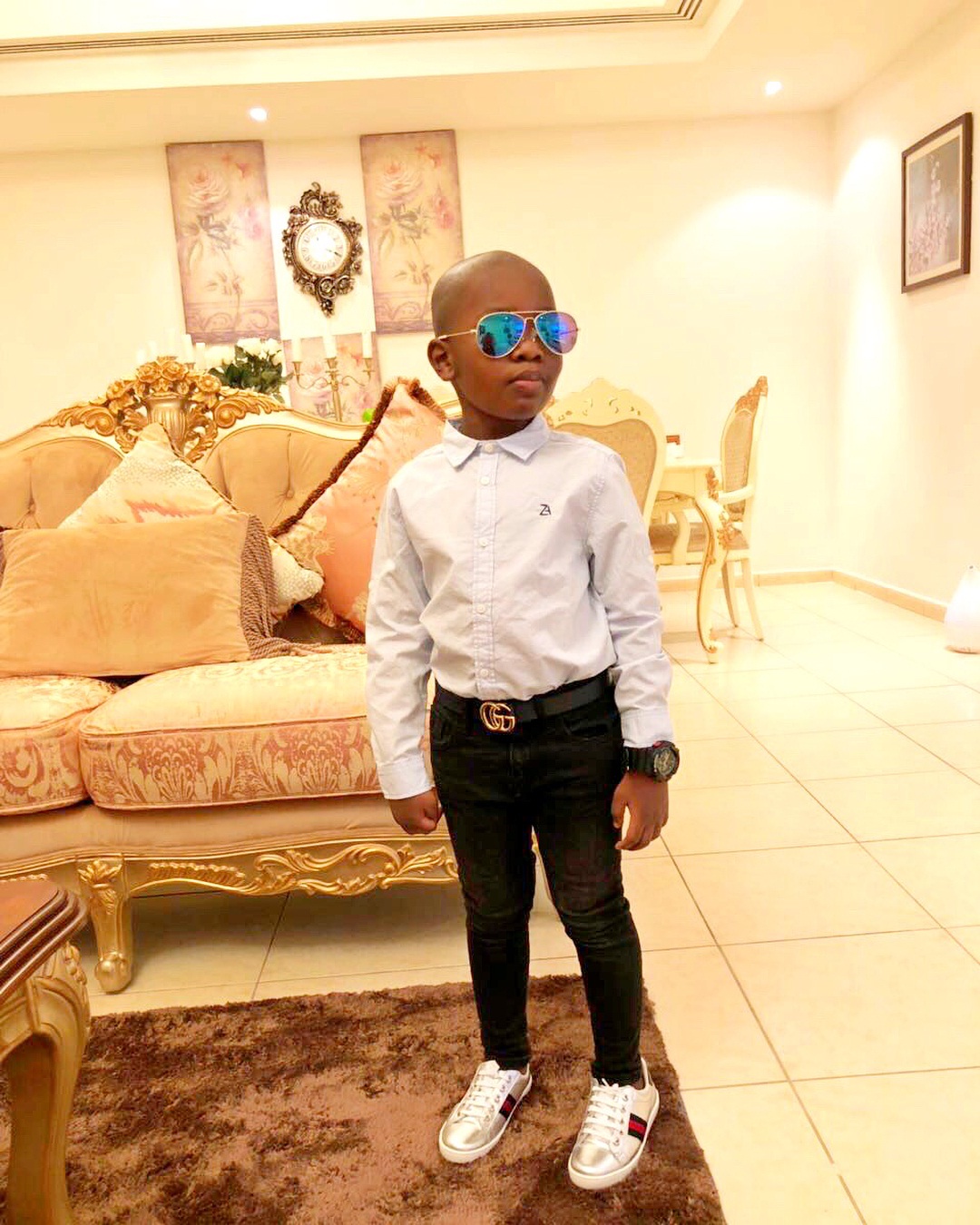 Dubai-based Billionaire, Mompha replies those blasting him for buying a house for his 6 year old son