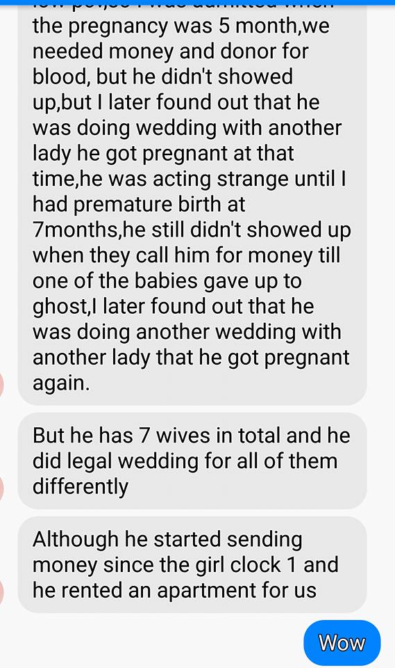 Married man with 7 wives gets his 22 year old side chick pregnant with Twins.