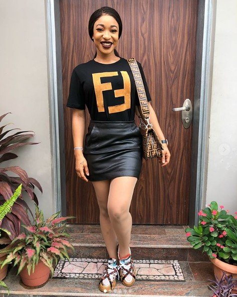 BBNaija's Nina shows her support for Tonto Amidst fake Fendi top