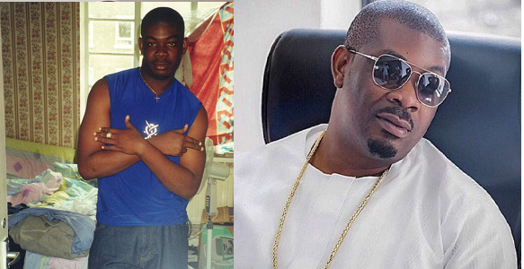 Don Jazzy shares Throwback Photo with a funny Caption (Photo)