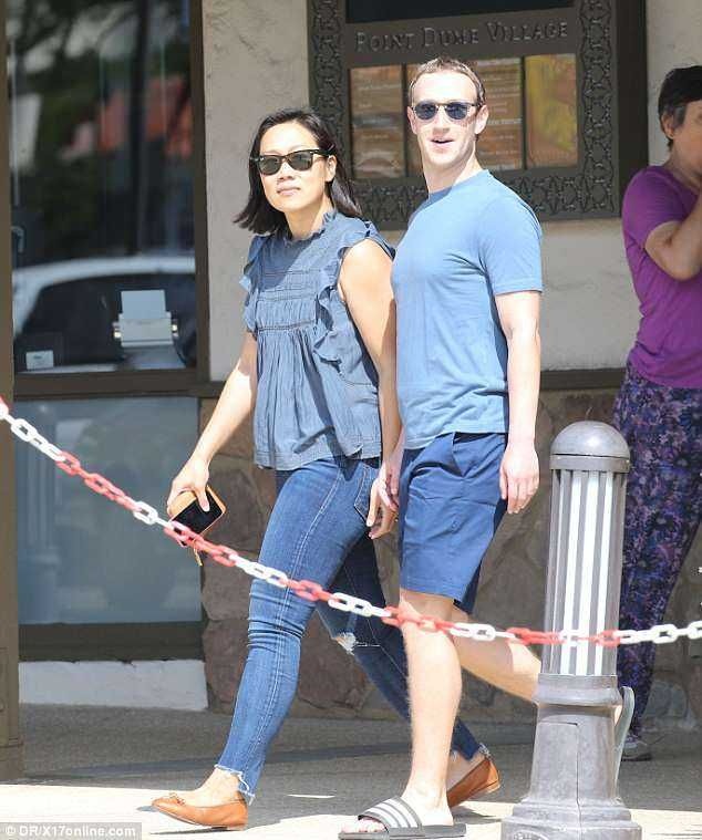 Billionaire Mark Zuckerberg And Wife Pictured On The Street Of California (Photos)