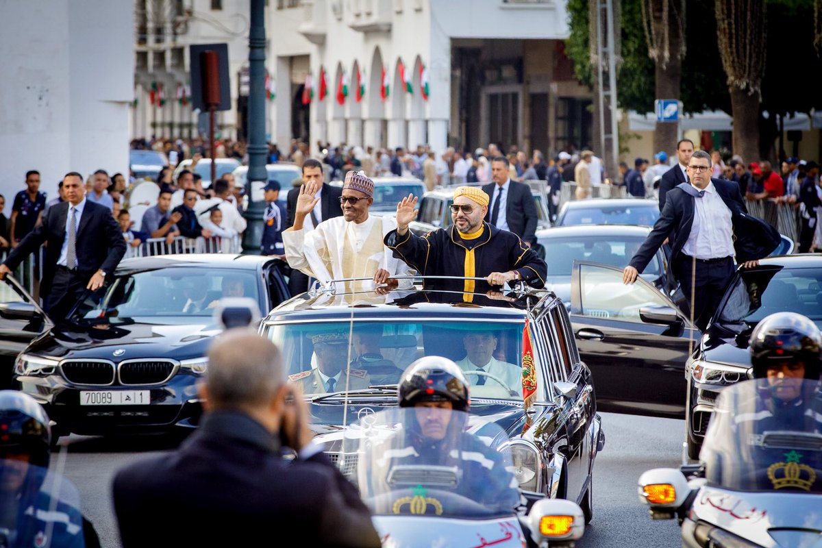 Photos: President Buhari arrives Morocco