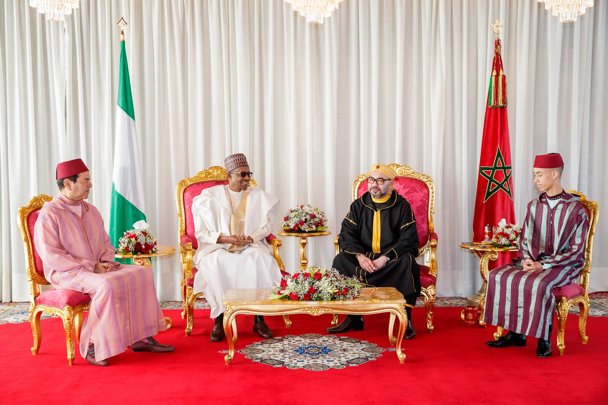 Photos: President Buhari arrives Morocco