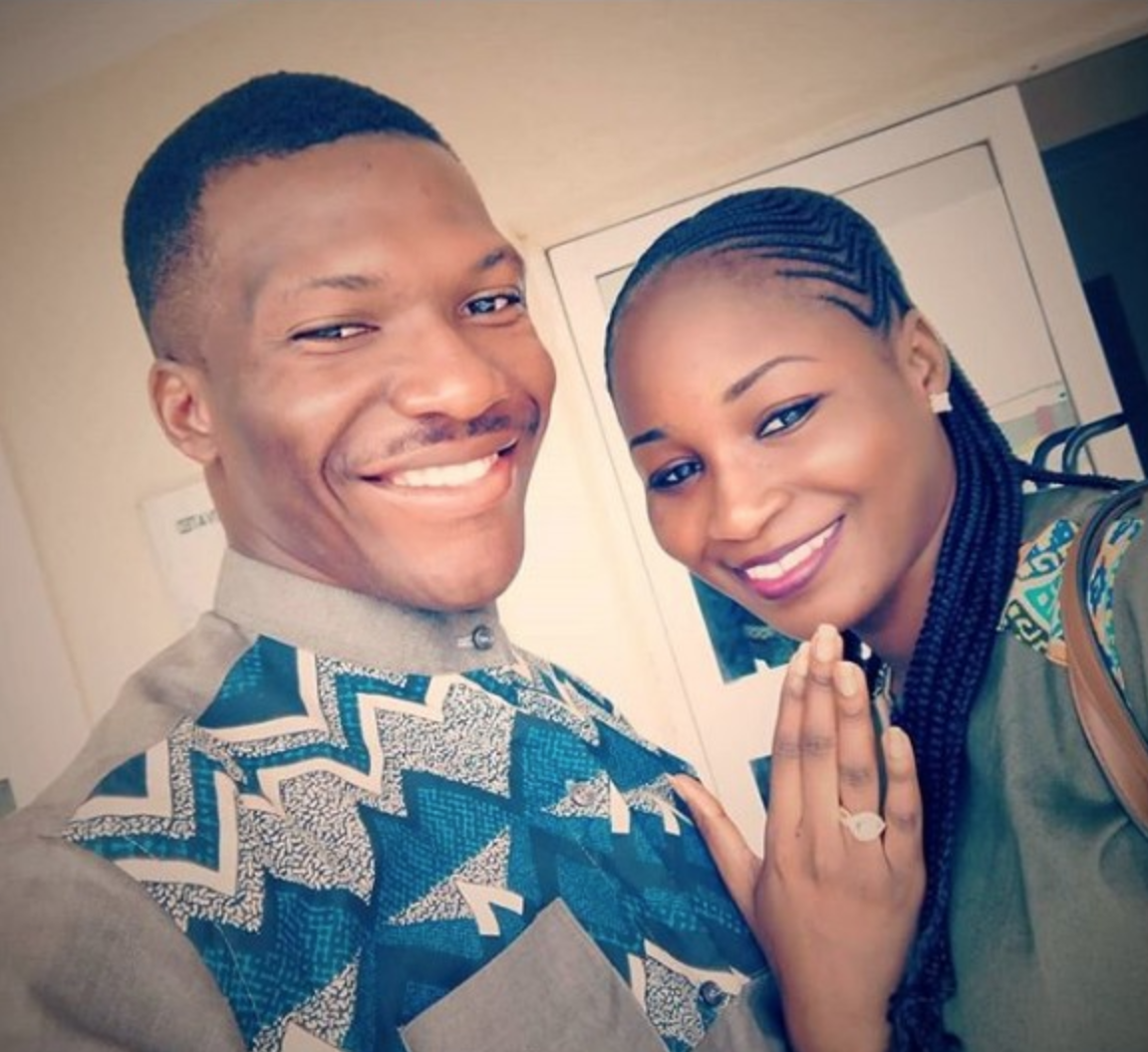 Nigerian soldier jumps from plane to propose to his girlfriend. (Photos/Videos)