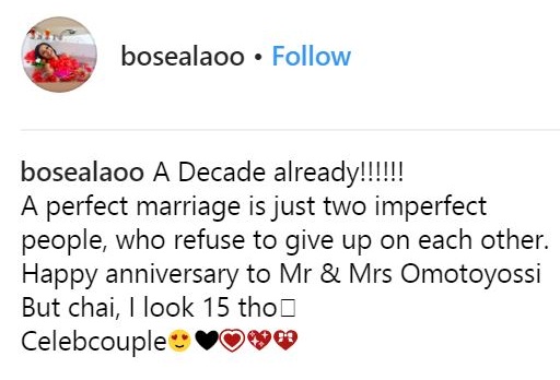 Nollywood actress splits from Husband Just 1 Week After 10th Wedding Anniversary, Makes Shocking Allegations.