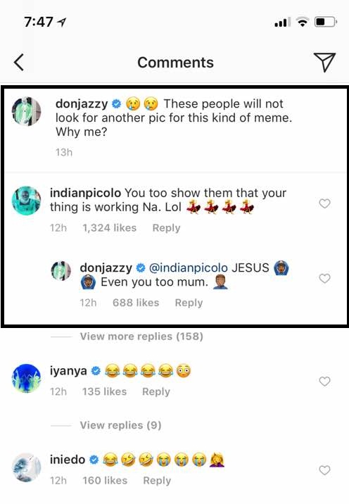 Show the world that your thing is working - Don Jazzy teased by his mom