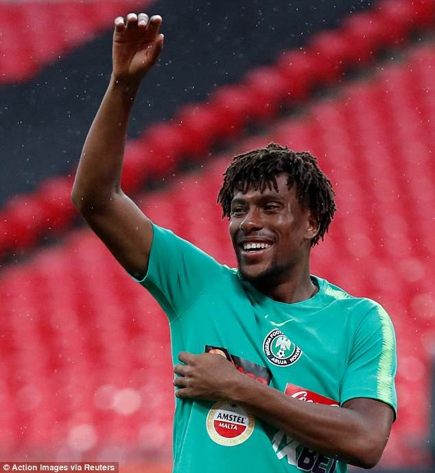 Super Eagles of Nigeria gear up for England friendly at Wembley Stadium today (Photos)