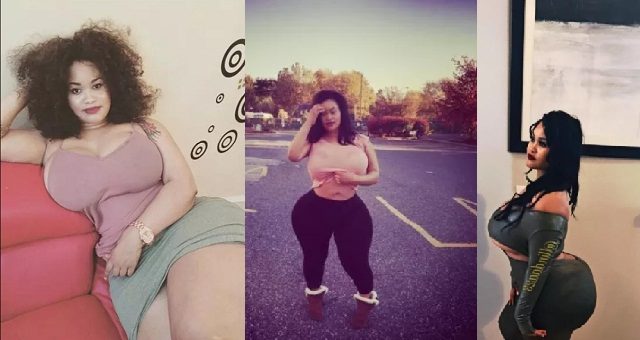 Voluptuous Liberian model flaunts figure and reveals how she got her banging body, but no one believes her (Photos)
