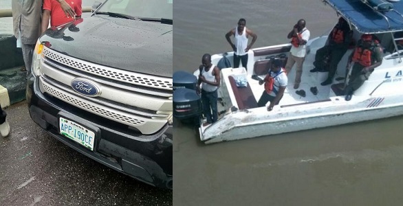 Woman jumps into Lagos lagoon