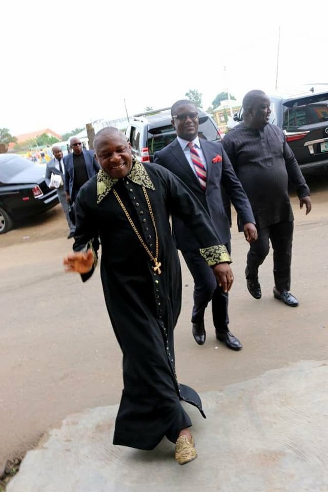 Lagos pastor, Tom Samson, strikes a pose besides his Rolls Royce phantom(photos)