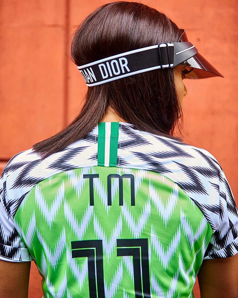 World Cup 2018: Nigerian Celebrities rock Super Eagles Jersey before Croatia loss yesterday