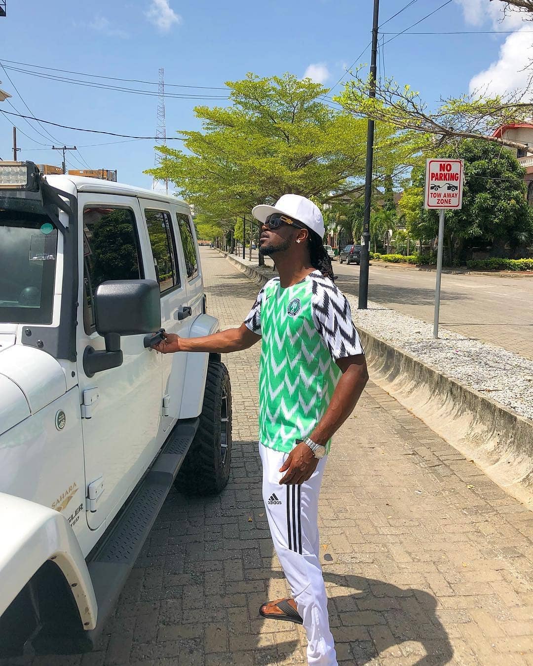 World Cup 2018: Nigerian Celebrities rock Super Eagles Jersey before Croatia loss yesterday