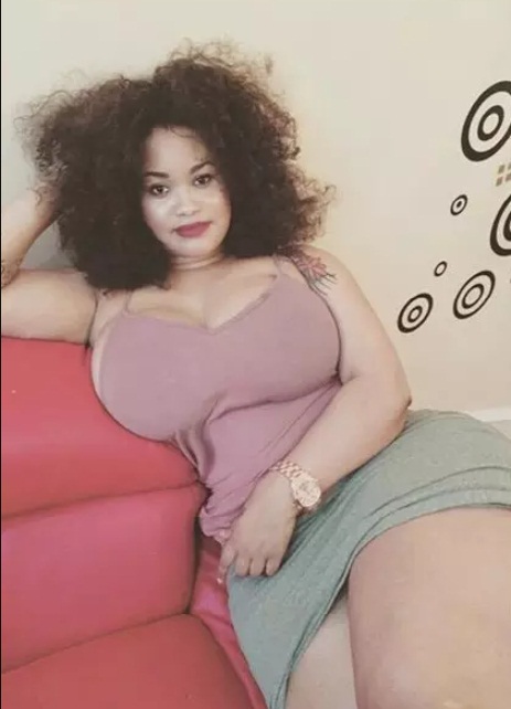 Voluptuous Liberian model flaunts figure and reveals how she got her banging body, but no one believes her (Photos)