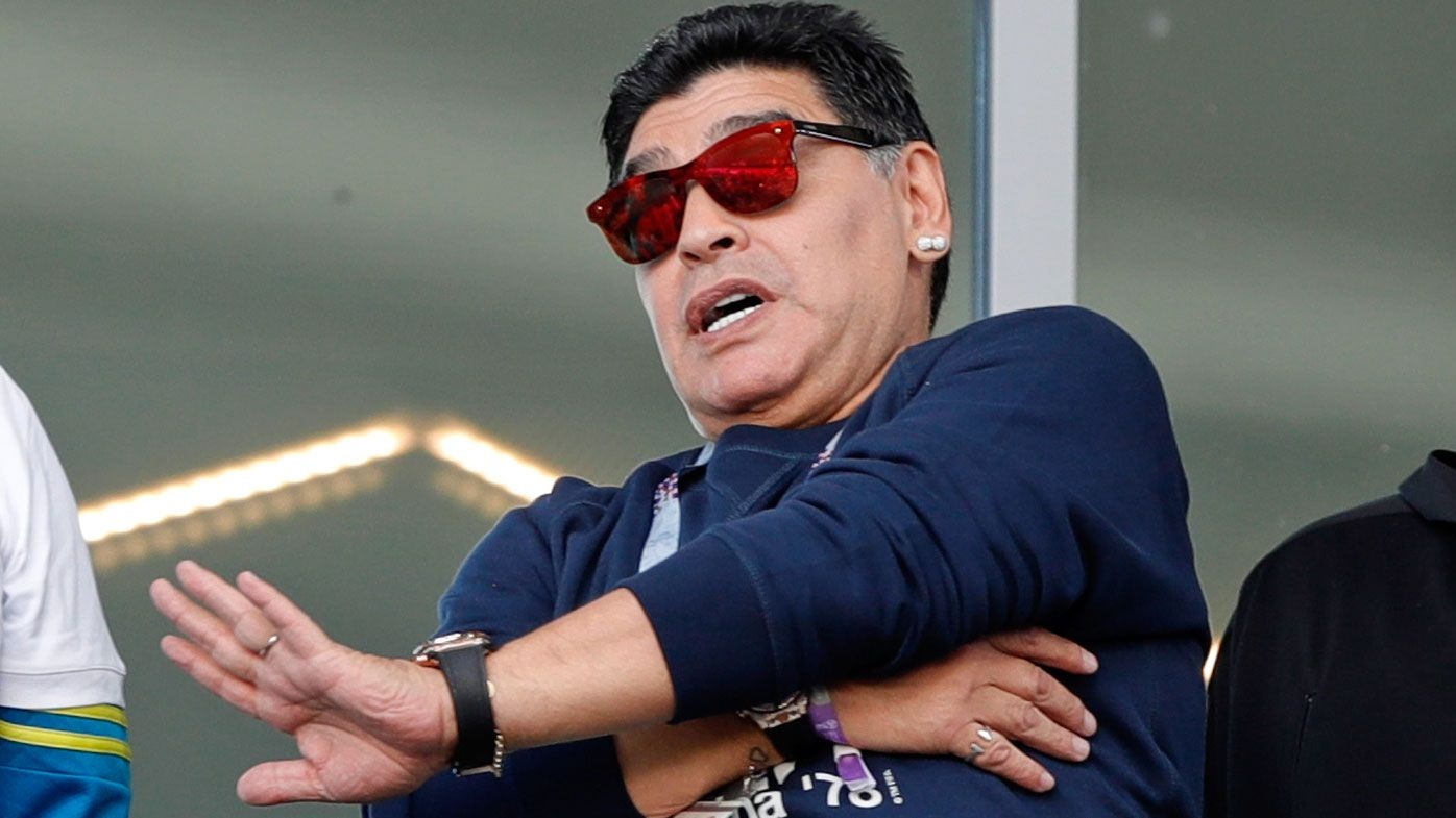 'Don't return home if you lose to Nigeria' - Maradona warns Argentina coach