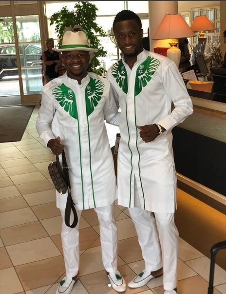 Nigerians react to super eagles outfit as they travel to russia (Photos)