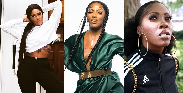 Tiwa Savage reacts after her song got banned