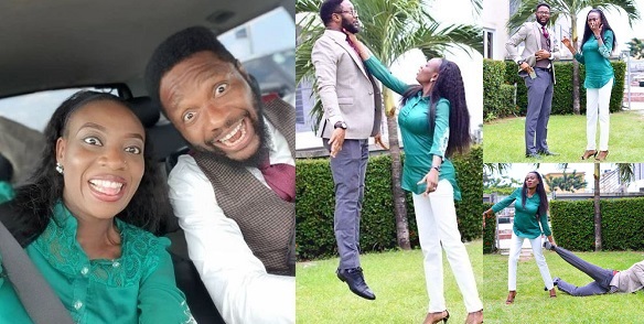 Woman Strangles Fiance, Drags Him On The Ground In funny Pre-Wedding Photos