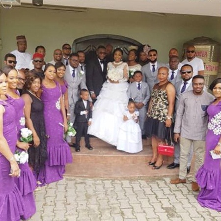 Nollywood Stars, Tchidi Chikere and Nuella Njubigbo finally wed in Church, four years after their Traditional Marriage.