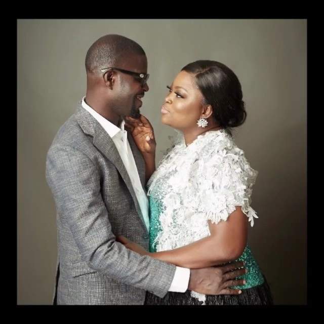 'My king, I love you Baba Ibeji' - Funke Akindele eulogizes husband JJC Skillz on their wedding anniversary