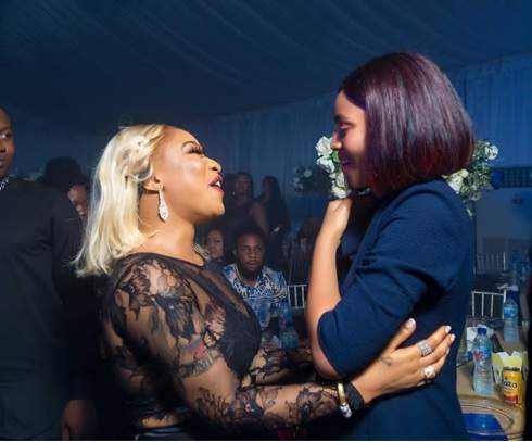 'I love King T' - Actress Regina Daniels gushes about meeting Tonto Dikeh.