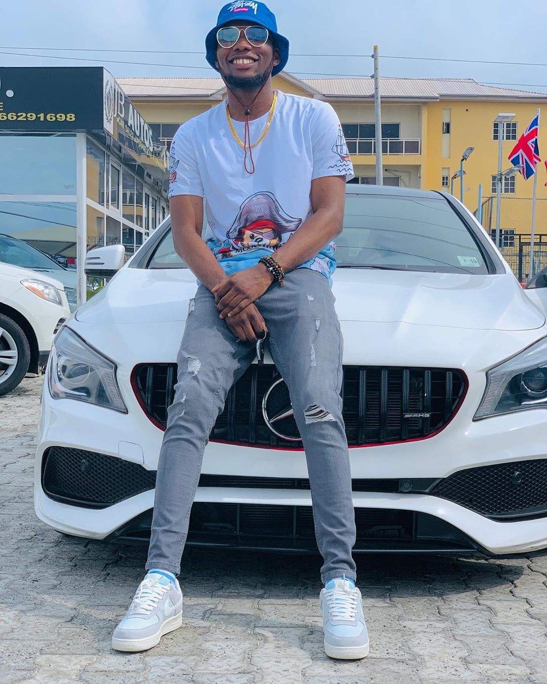 Singer, Victor AD buys BENZ reportedly worth 20 Million Naira (Photo)
