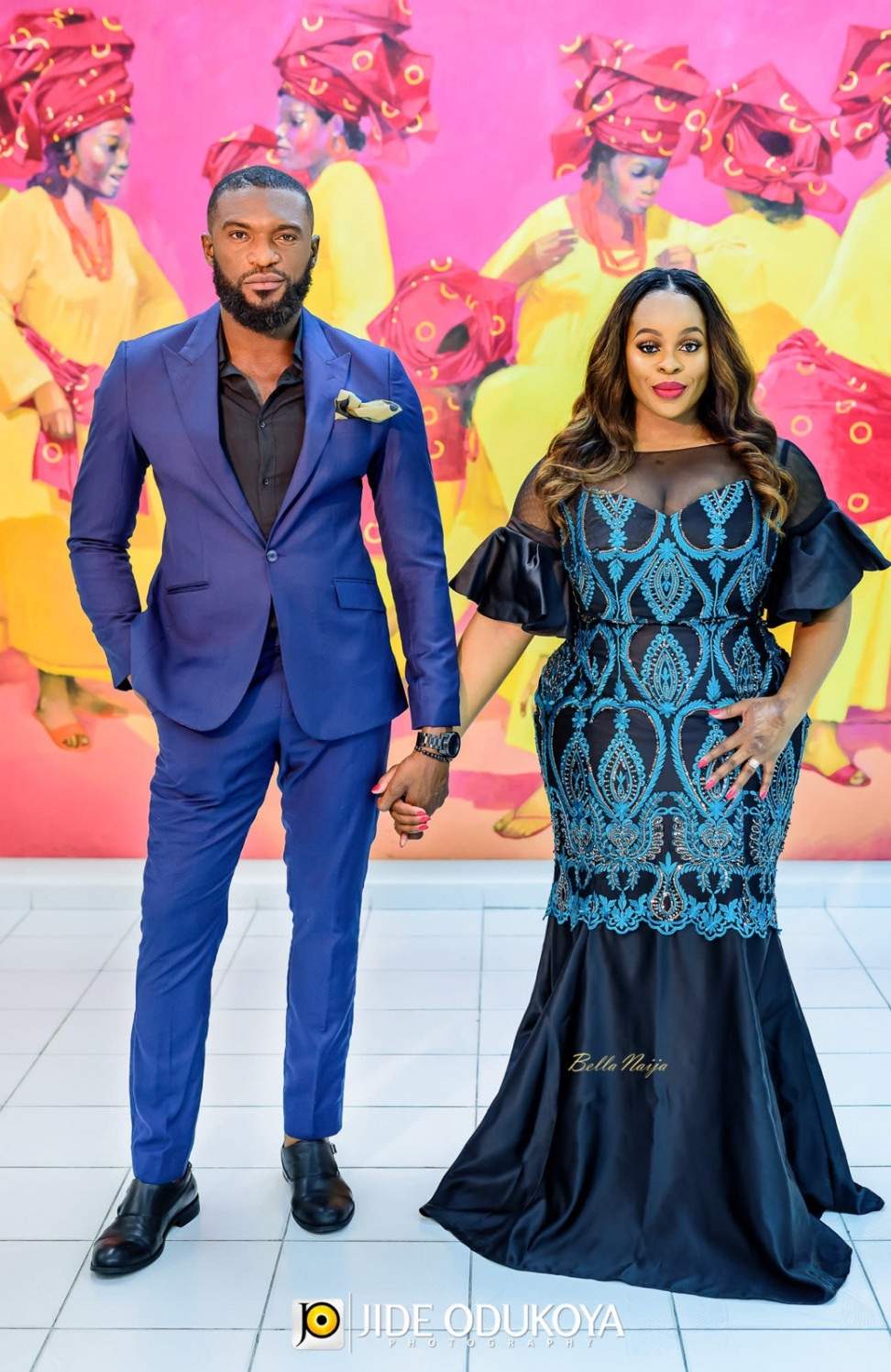 Actor Kenneth Okolie and wife, Jessica welcome their first child