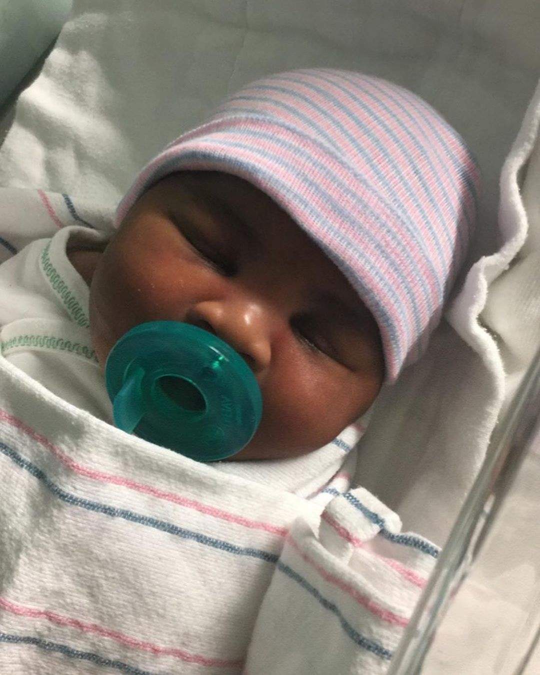 Actor Kenneth Okolie and wife, Jessica welcome their first child
