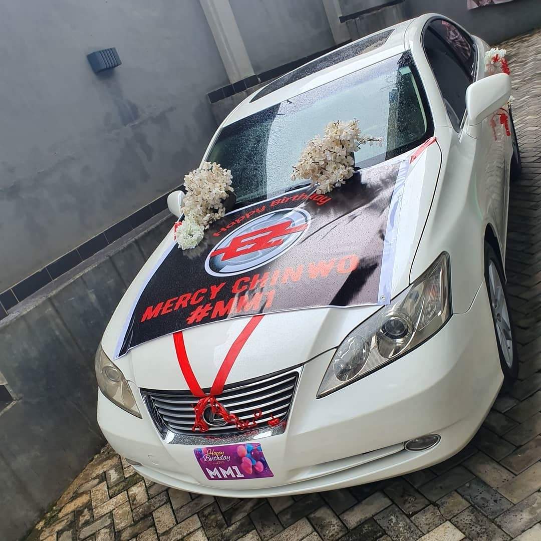 Gospel singer, Mercy Chinwo gets a car gift on her birthday (video)