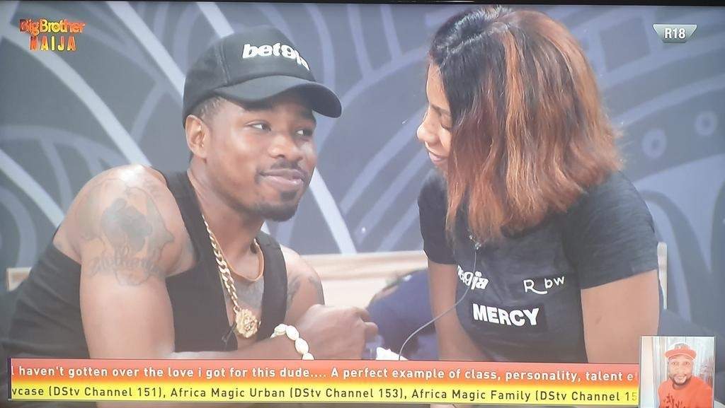 #BBNaija: 'I am tired of being the bigger person in this relationship' - Ike complains about his relationship with Mercy (video)