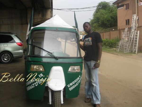 PHOTOS: Nigeria's First Limousine Tricycle - Keke Marwa Limousine
