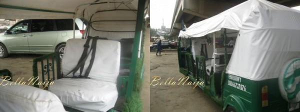 PHOTOS: Nigeria's First Limousine Tricycle - Keke Marwa Limousine