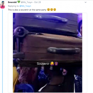 Wow! Gas Cooker, Travelling Bags Shared As Souvenir At A Nigerian Wedding (Photos)