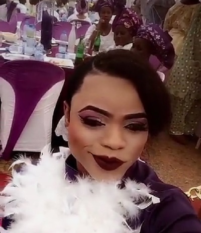 Photo: Women Stare At Bobrisky As He Steps Out To Party With Them