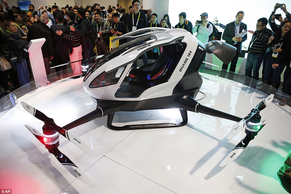 See The World's First 'Autonomous Aerial Vehicle' For Transporting People (Photos)