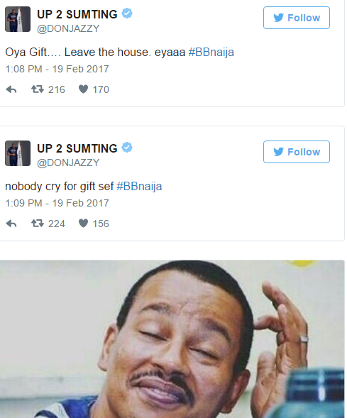 #BBNaija: Nigerians React To Gifty's Eviction