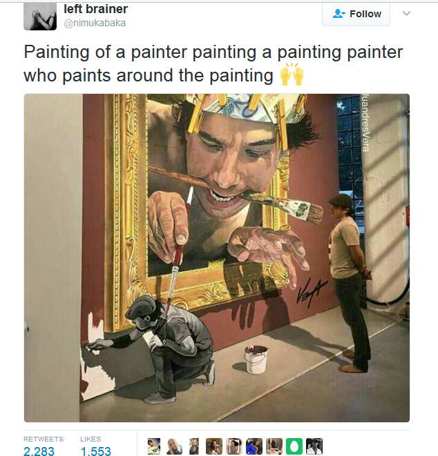 Check Out This Amazing But Confusing Painting That Has Got People Talking