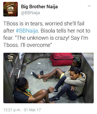 #BBNaija: 'I'm Worried I Might Fail After BBNaija' - Tboss (Video)
