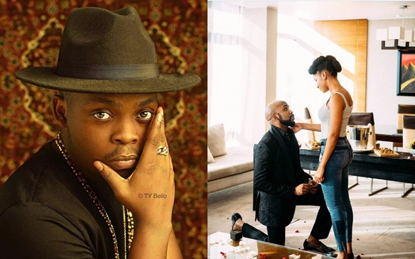 Olamide Baddosneh's Sets Internet Ablaze With His Wishes For Banky W and Adesua Etomi