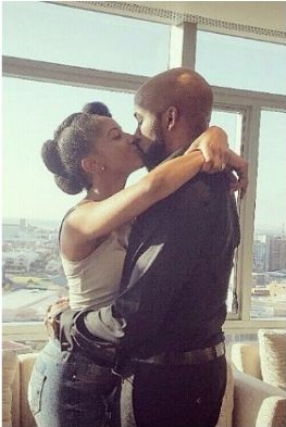 So Lovely! Check Out Photos Of Banky W Kissing Adesua Etomi After She Said Yes (Must See)