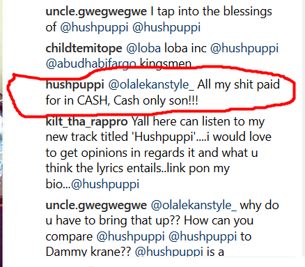 No Chill! Nigerian Big Boy, Hushpuppi Shades Dammy Krane On Instagram (Photos)