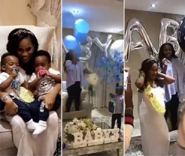 Governor Ajimobi's Daughter Throws Fancy Baby Shower, Reveals Gender of Baby (Photos)