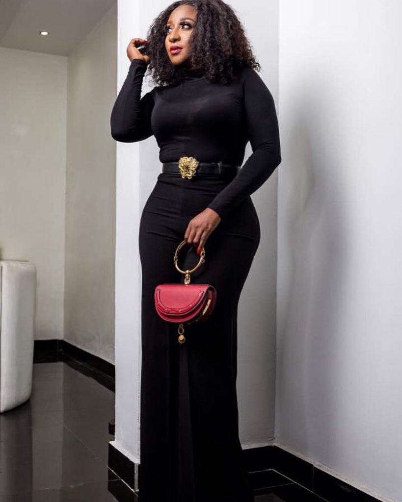 Actress Ini Edo Displays Her Perfect Curves In Breathtaking Photo