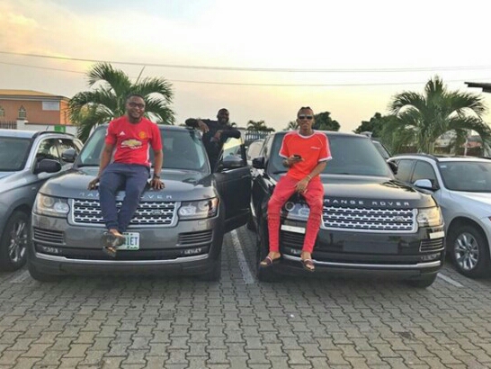 Tekno And Label Boss, Ubi Franklin Show Off Identical Range Rovers