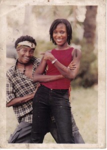 See Linda Ikeji And Denrele In Funny Throwback Photo